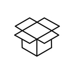 Gift box logo, illustration, vector