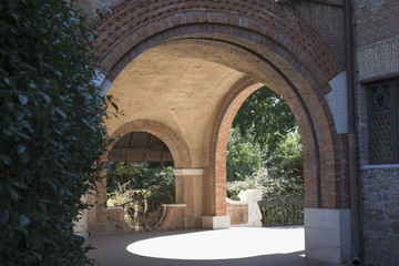 Fototapeta na wymiar Rome, Villa Torlonia - Casina delle Civette