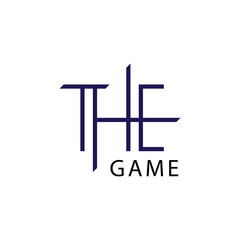 The game logo, illustration, vector