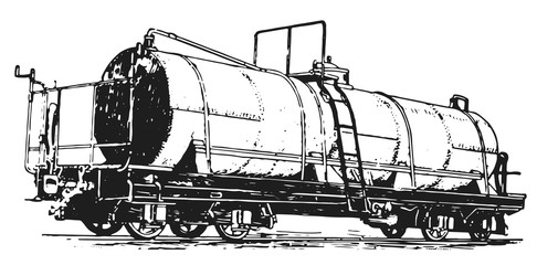 rail carriage railway  vector  isolated - Eisenbahnwaggon Eisenbahn Waggon © endstern