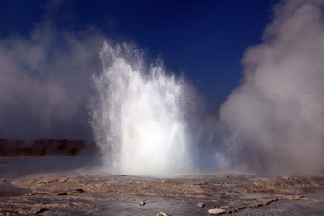 Old Faithful Area and Geysers, Yellowstone NP 