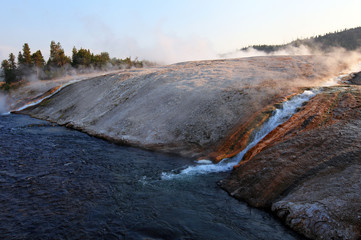 Old Faithful Area and Geysers, Yellowstone NP 
