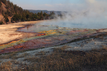 Old Faithful Area and Geysers, Yellowstone NP 