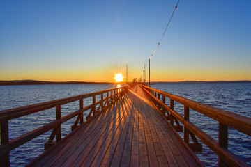 Obraz premium Sonnenuntergang