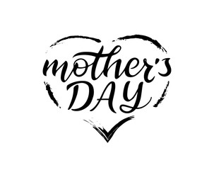 Mother's day handwriting lettering