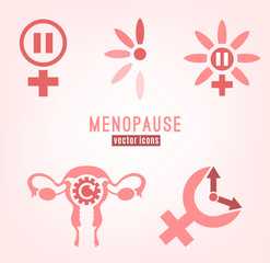 Menopause vector icon