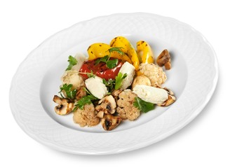 Grilled vegetables