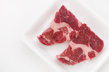 牛肩ロースステーキ（生肉）