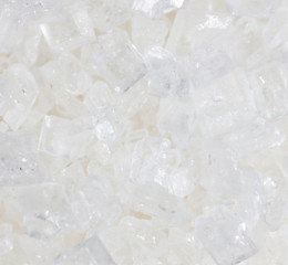White granulated sugar as a background