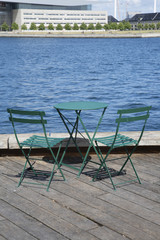 Cafe Table and Chairs, Copenhagen