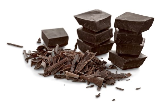 Dark Chocolate Blocks and Pieces