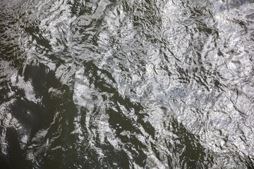 Obraz premium Water smooth on the sea as an abstract background