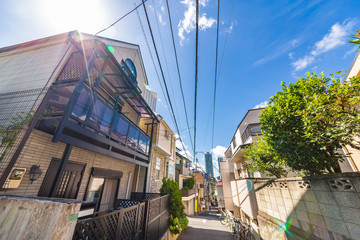 東京の住宅街