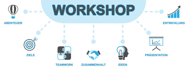 Workshop - Banner (Icons) © ii-graphics