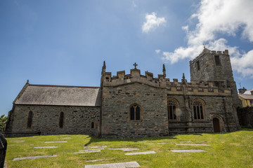 Fototapeta na wymiar Kirche in Wales