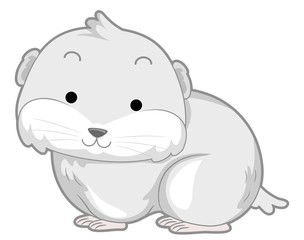 Arctic Lemming Illustration