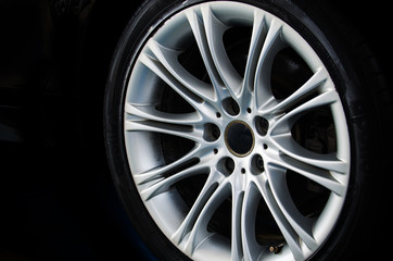 Obraz premium Alloy Wheel car