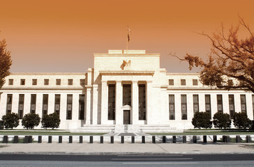 Obraz premium Federal Reserve Building, Washington DC, USA