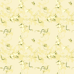 Military camouflage seamless pattern in different shades of green and beige colors