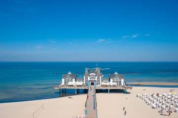 Seebrücke in Sellin auf der Insel Rügen