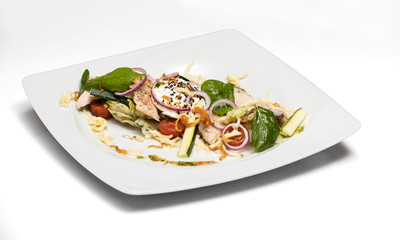 tasty dish in the restaurant
