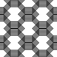 Design seamless monochrome grating pattern