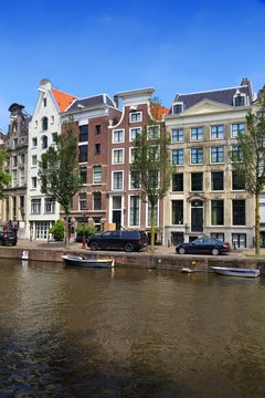 Amsterdam canal view