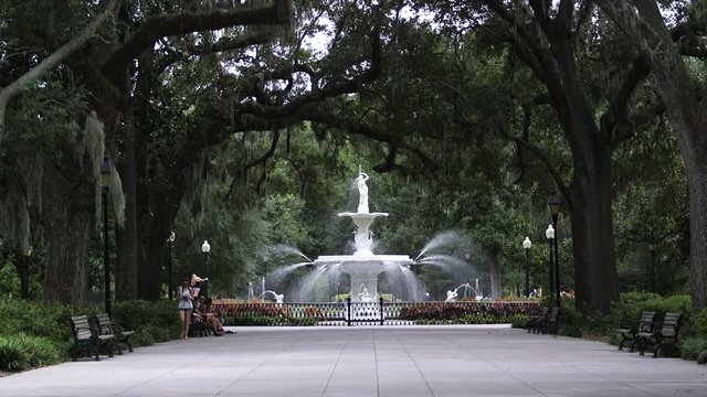 Forsyth Fountain Savannah Georgia 
