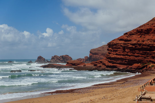 Legzira Beach, Sidi Ifni, Souss-Massa-Draa, Morocco
