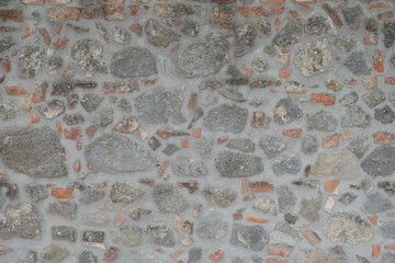 Obraz na płótnie Canvas Pattern, Brick and Stone Wall