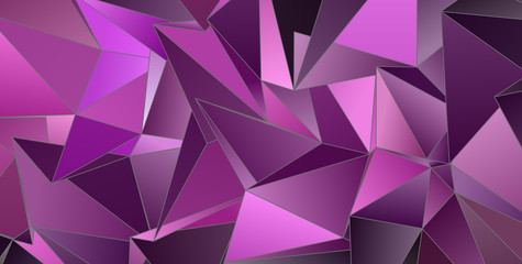 Obraz premium wallpaper polygonal triangle geometric background