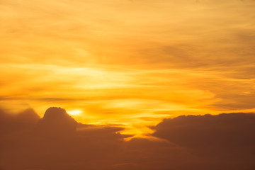 Colorful cloud and sky background