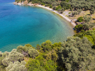 Griechenland,  Ägäis, Pagasitische Golf, griechischen Halbinsel Pilion, Meerenge von Trikeri, Region Volos,  Trikeri-Melina, Strand von Kufala © David Brown