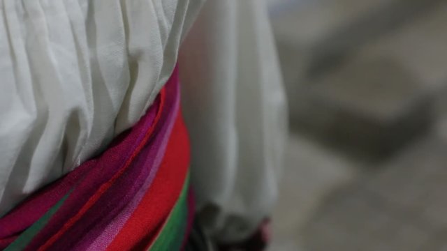 The Embroidered Ukrainian Clothes Accessory
