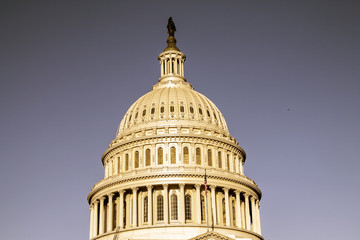 Obraz premium Washington, DC, Capitol , USA - sephia