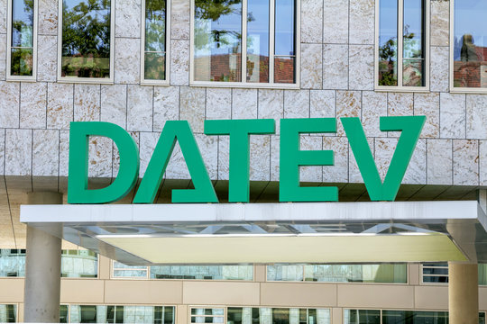 Nurnberg, Germany , DATEV headquarter in Nuremberg, Germany. DATEV is Data Processing Organization for Tax Agents and Related Tax Services Providers within the Federal Republic of Germany