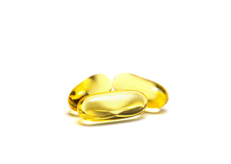 Isolated fish oil capsules