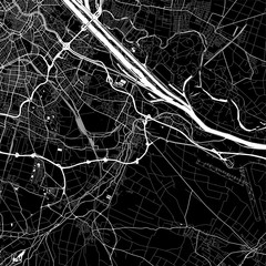  Area map of Schwechat, Austria