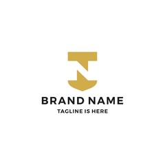 n letter shield logo vector