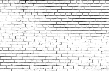 black and white old brick wall texture background for your text or decoration