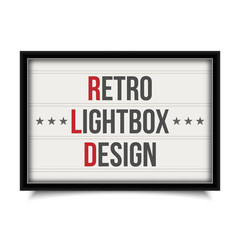 Creative vector illustration of glowing cinema signboard, retro lightbox isolated on transparent background. Art design light vintage billboard banner template. Abstract cinema, theatre element