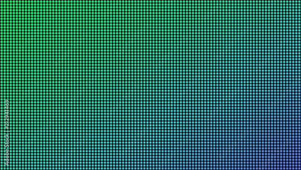 Poster creative vector illustration of led screen macro texture isolated on transparent background. art des