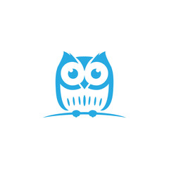 Naklejka premium Owl Logo