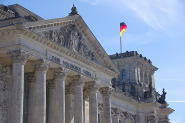 Fototapeta premium Reichstag, the famous parliament of Germany
