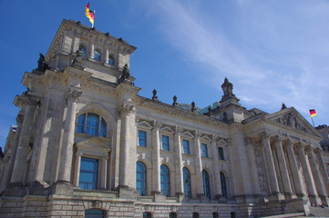 Fototapeta premium Reichstag, the famous parliament of Germany