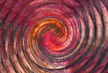 Watercolor painting in fantasy colors artwork. Fractal fine art. Acrylic surreal abstraction. Creative graphic design pattern. Elegance modern decor for print products. Impressionism style drawing.