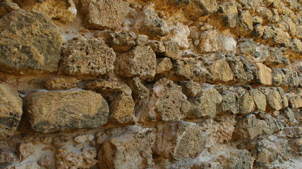 Wall of stones