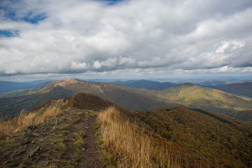 Fototapeta premium Beautiful mountains in Poland - Bieszczady