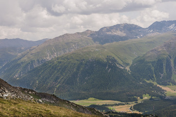 St. Moritz, Corviglia, Muottas Muragl, Oberengadin, Wanderweg, Bergbahnen, Sommer, Sommersport, Graubünden, Allen, Schweiz