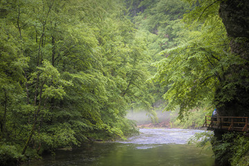 Het Triglav nationale park in Slovenie